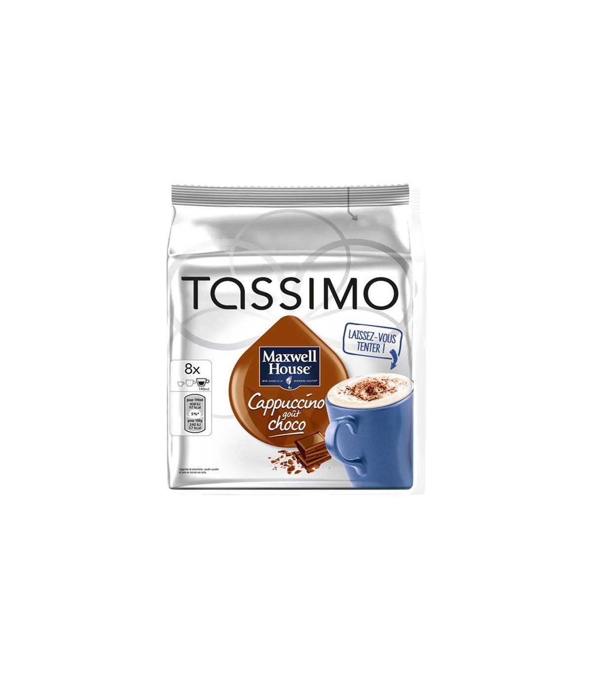 Dosettes de café au goût subtil de noisettes - compatibles SENSEO