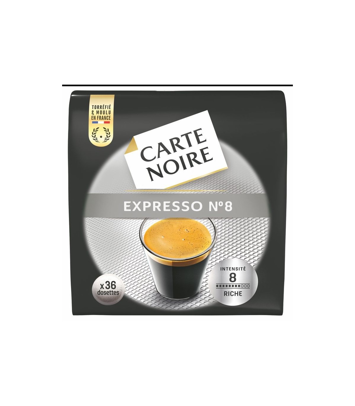 Dosettes de café Expresso n°8 Carte Noire - Paquet de 36