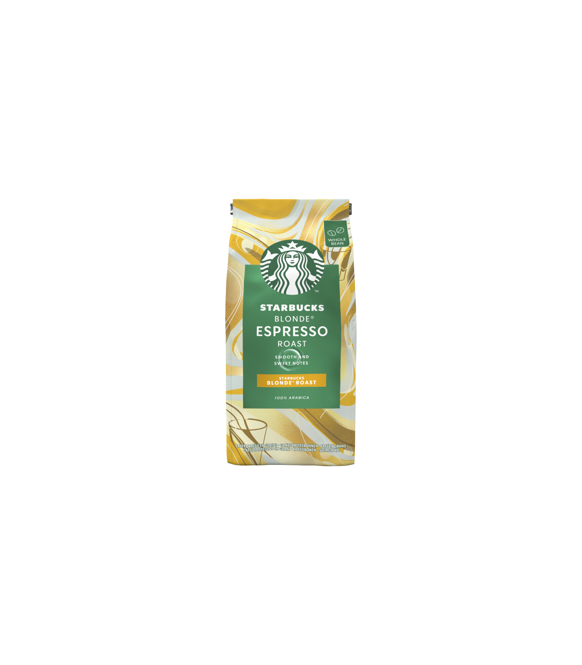 Starbucks Espresso Blonde Roast 200 g grains de café - Crema